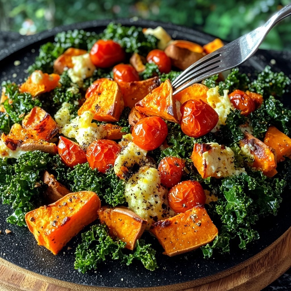 Winterlicher Gesund-&-Leicht-Quinoasalat mit Ofengemüse