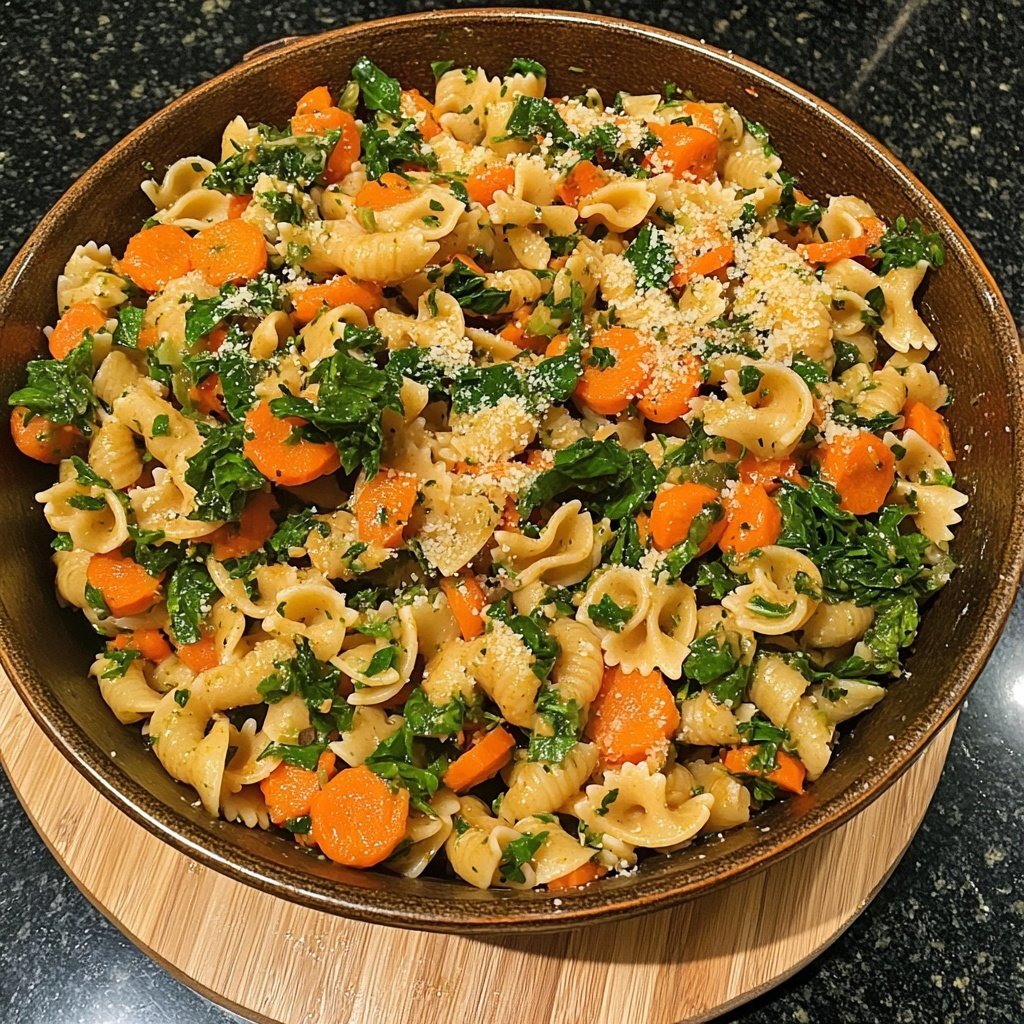 Schnelle-und-Einfache One-Pot-Pasta mit Wintergemüse