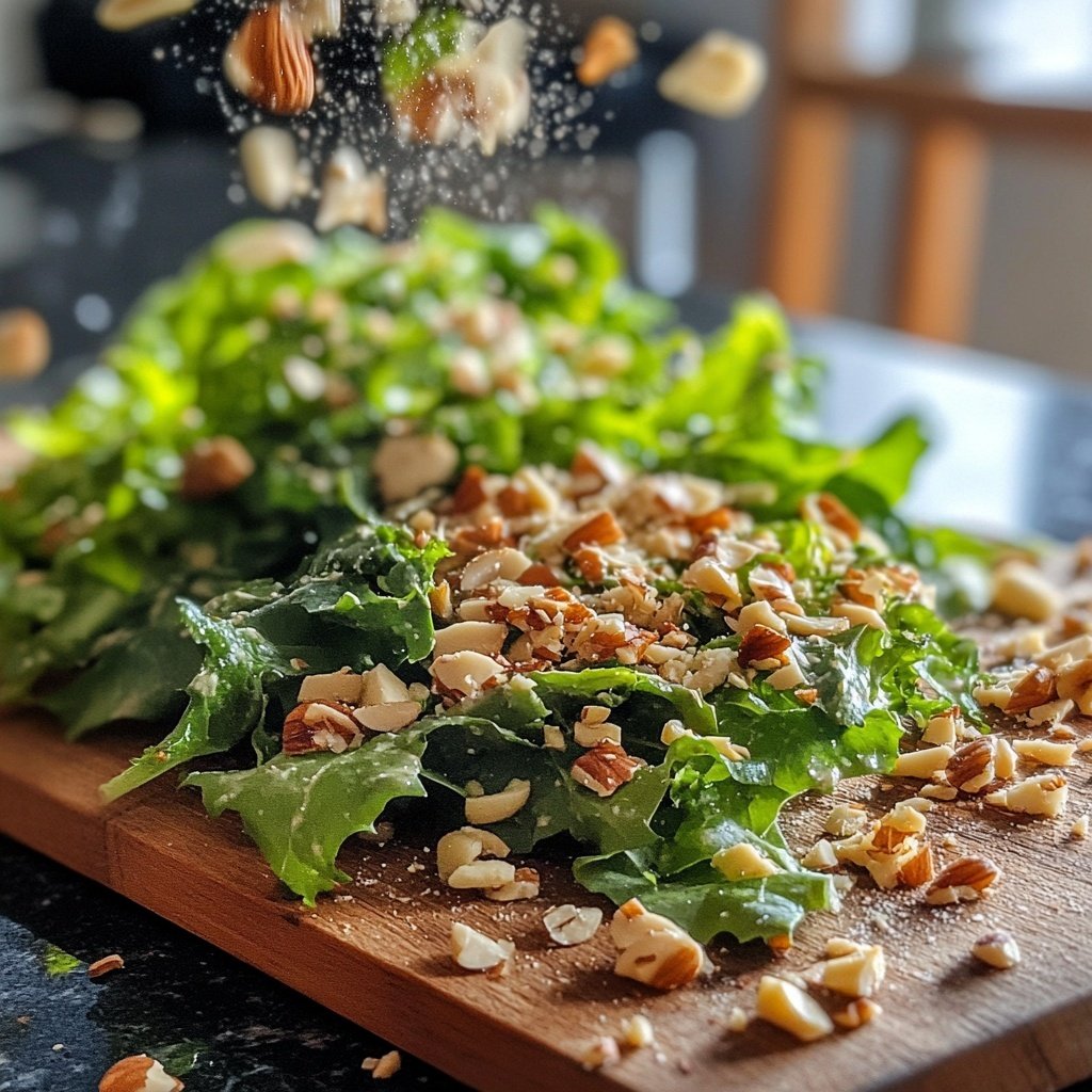 Feldsalat mit Nüssen