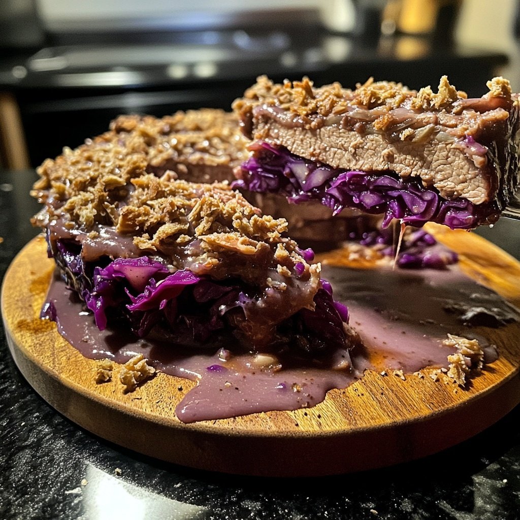 Wildente mit Rotkohl