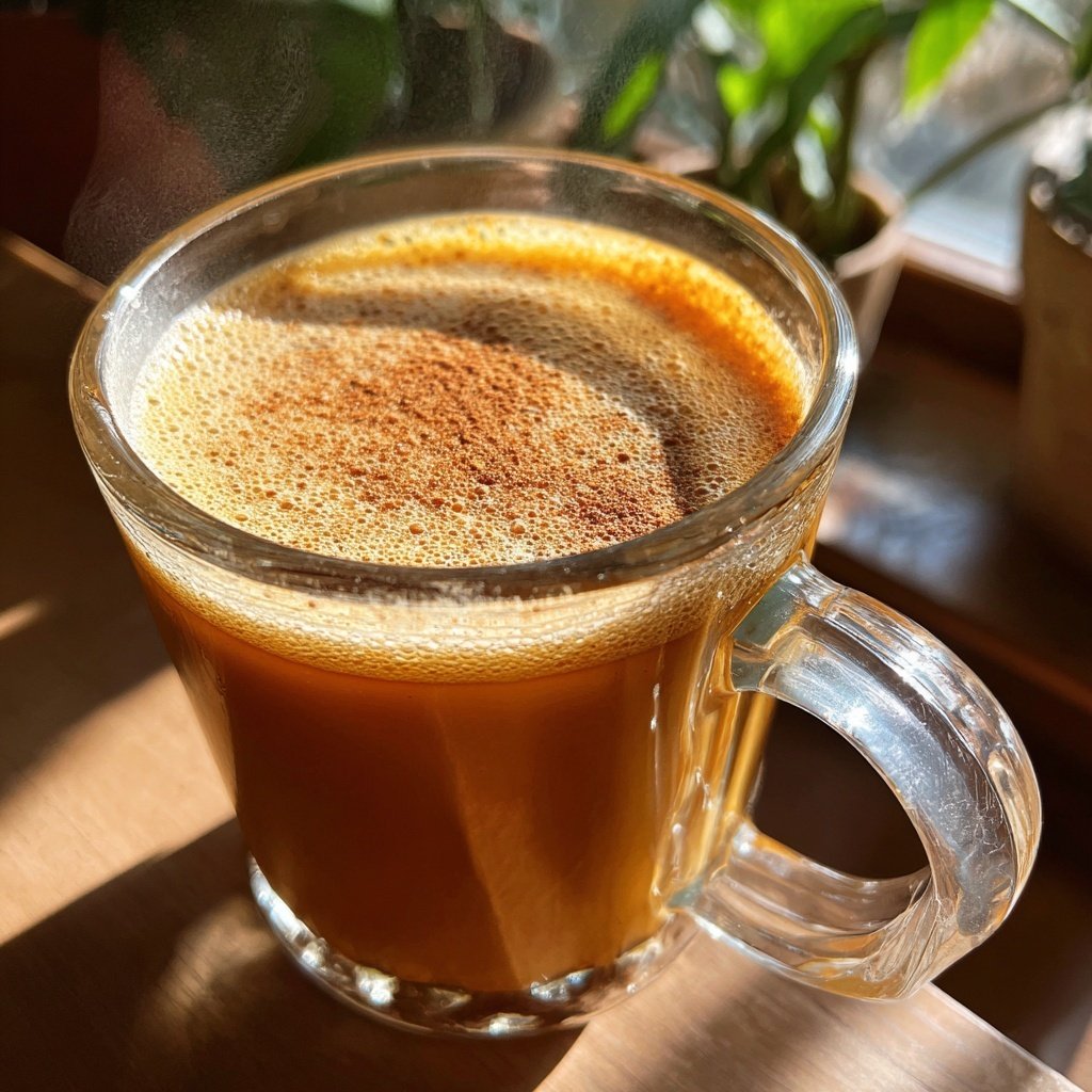 Eierpunsch mit Orangenlikör und Zitrusduft