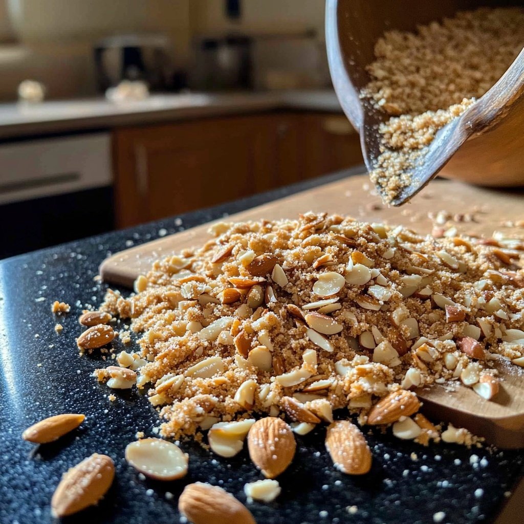 Gebrannte Mandeln ohne Zucker