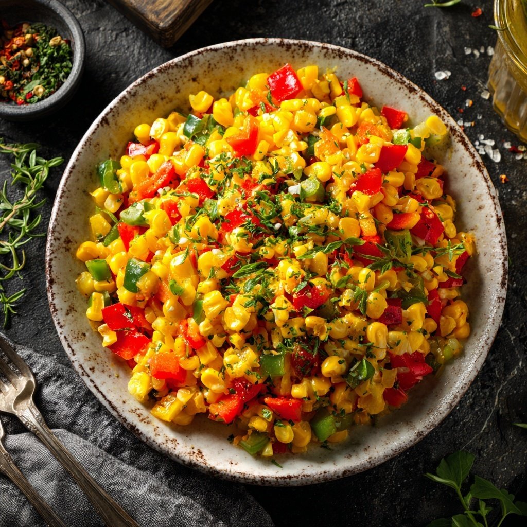 Soul Food Maissalat für Sommerabende