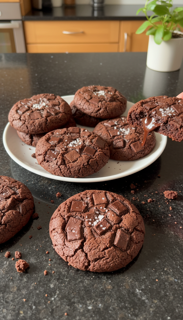 Brownie Teig Sauerteig Kekse