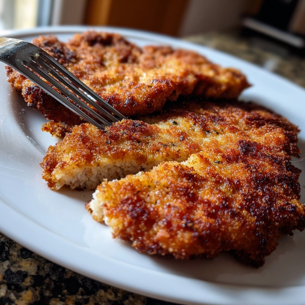 Crispy Perfection German Schnitzel