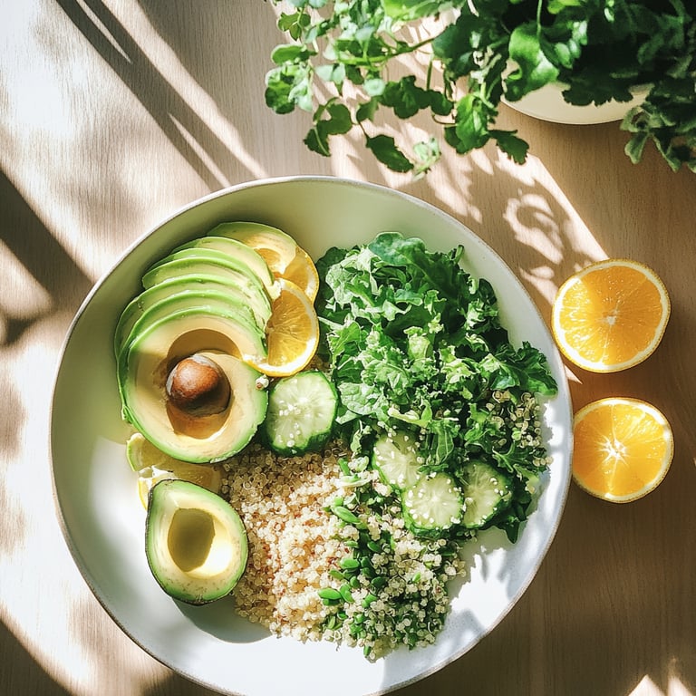 Energiegeladene Küche