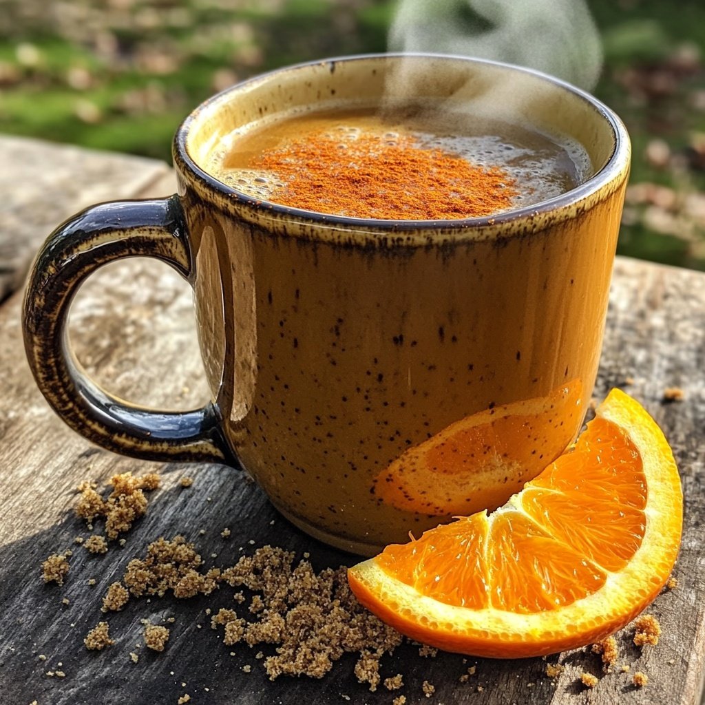 Gewürzter Punsch mit Orangen und Nelken