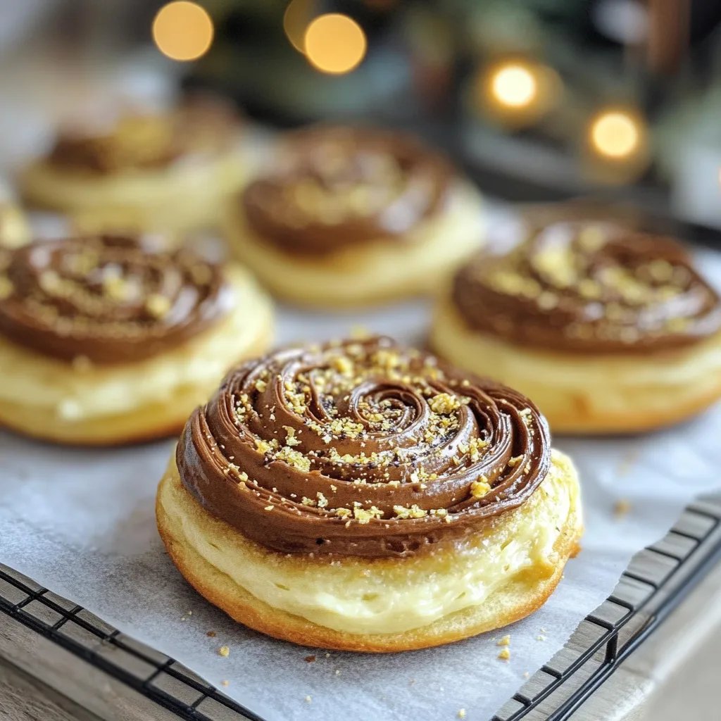 Spiralen Plätzchen mit Pistaziencreme