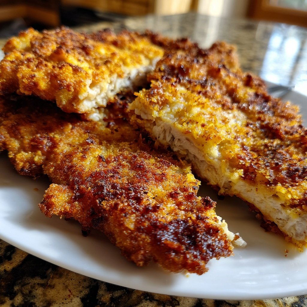 Knuspriges Deutsches Schweineschnitzel Vergnügen