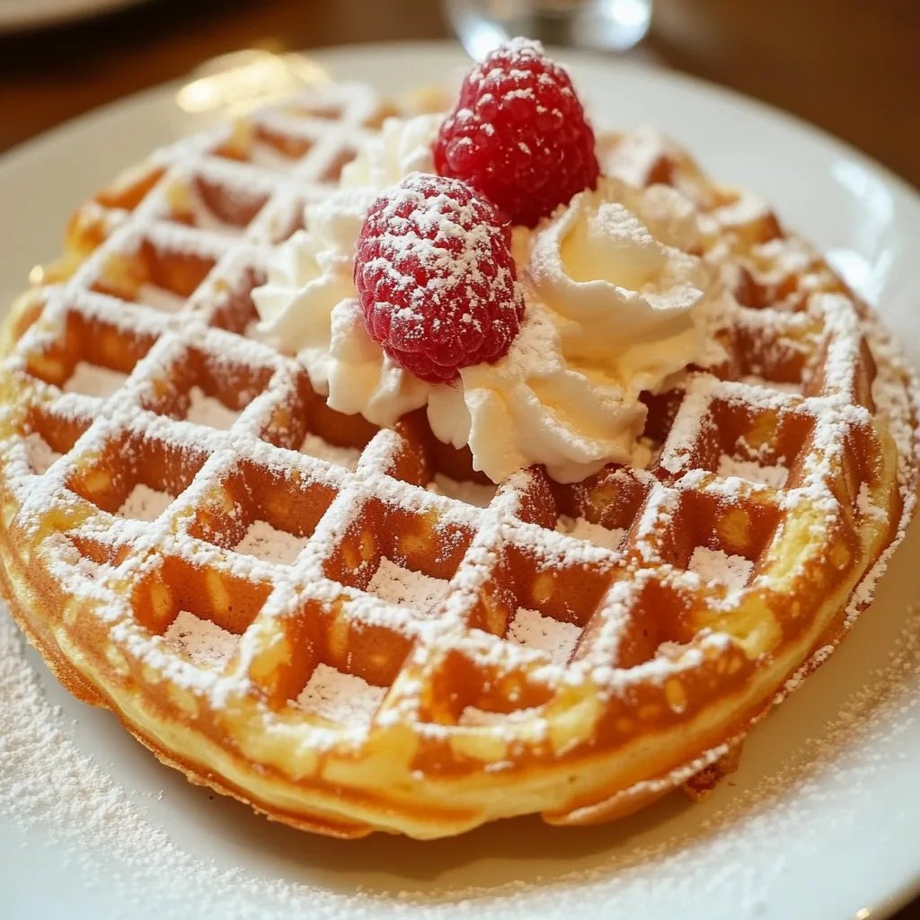 Leckerster Waffelteig