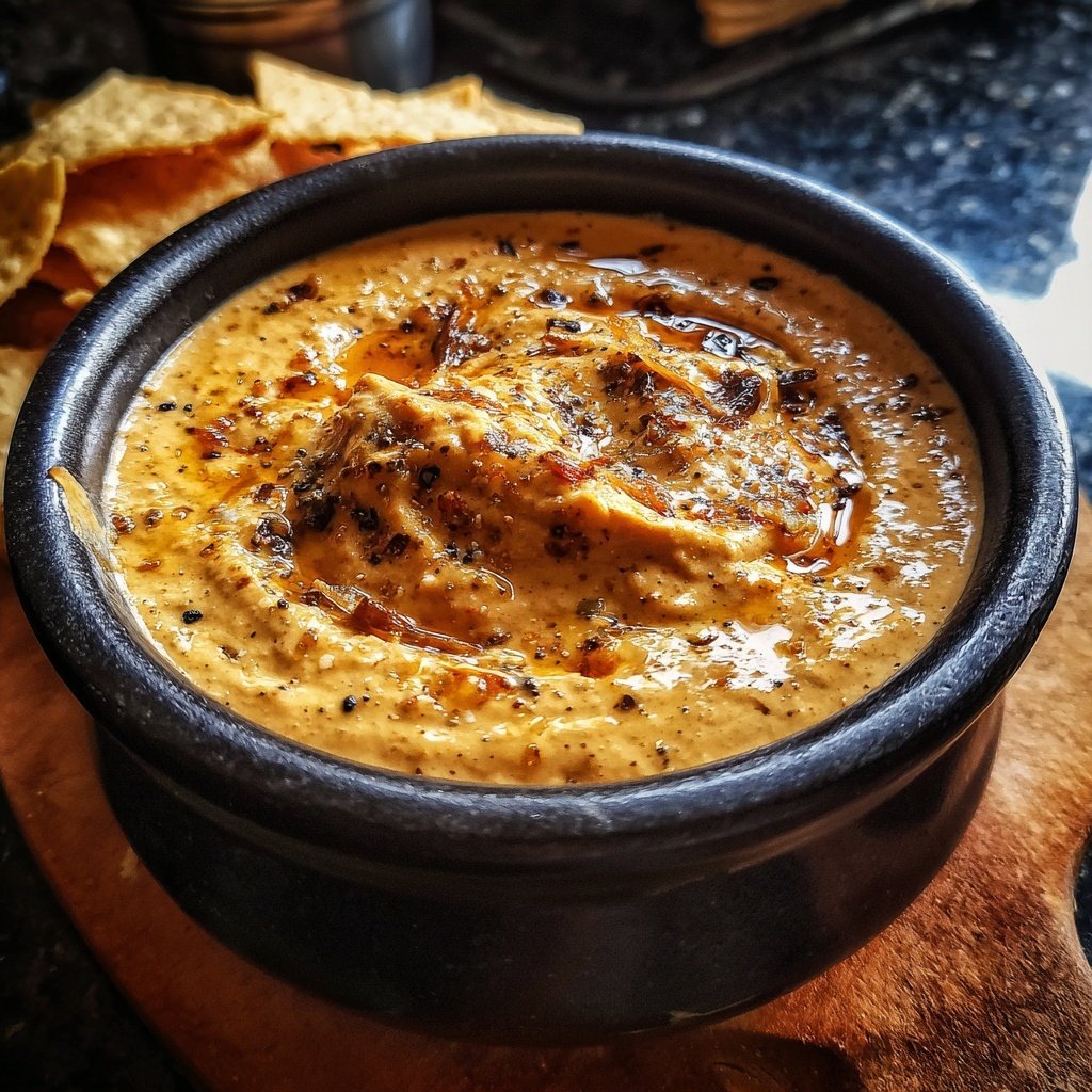Karamellisierte Zwiebel Dip