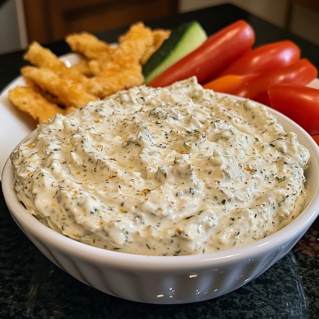Einfacher Ranch Dip