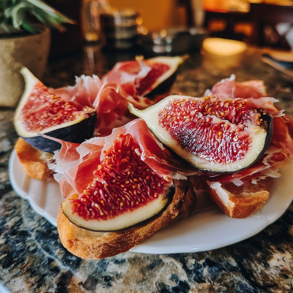 Feige und Prosciutto Appetizer