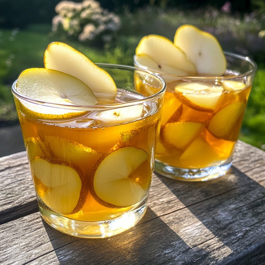 Fruchtig - Birnenpunsch